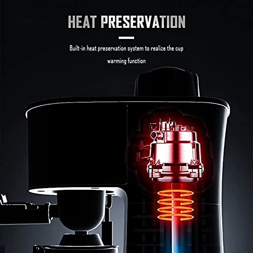 Drip Coffee Machine - Compact Anti-drip Milk frothing