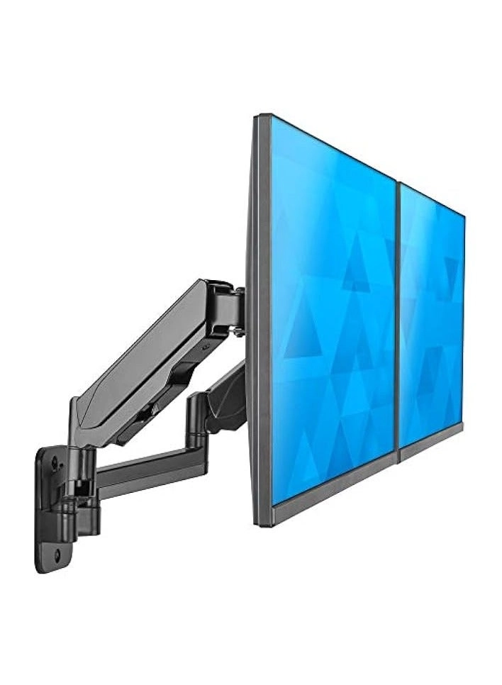 Dual Monitor Wall Mount Bracket - 32" 75x75mm 100x100mm