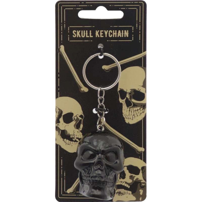 Skull - Black/White Ceramic