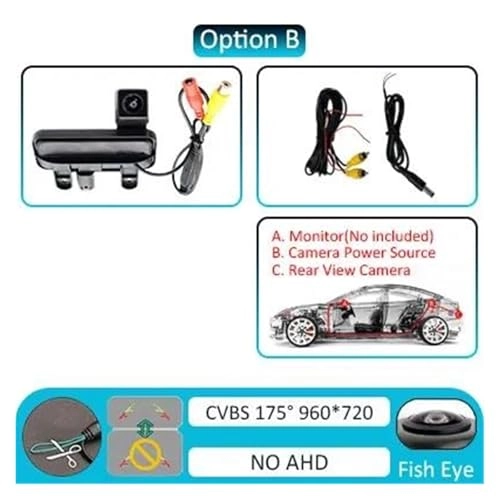 Reversing Camera - Night Vision RCA 1080p*720p