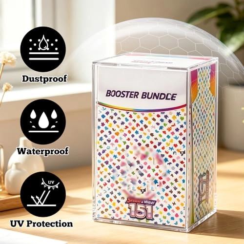 Acrylic Magnetic Display Case - 1.0 Count Compatible with Ultimate Collectible
