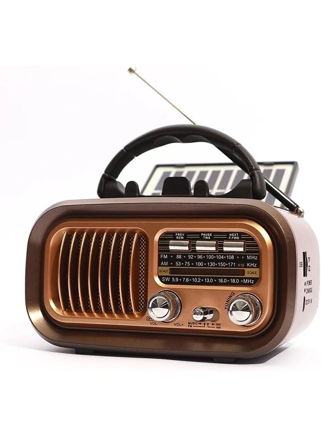 Garlo Retro Vintage Radio - Portable