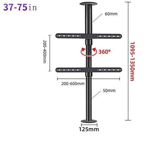TV Ceiling Mount - 50kg 32-75 inch