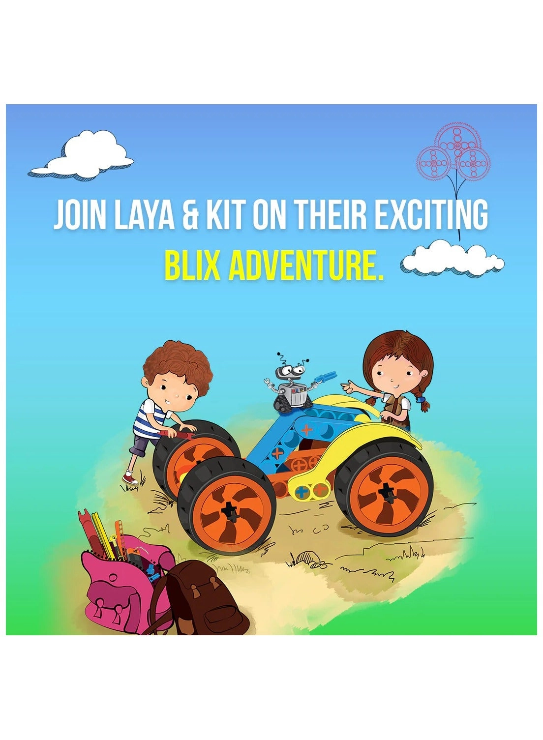 Junior - wheel & axle aerodynamics linkages suspension - 5 years+