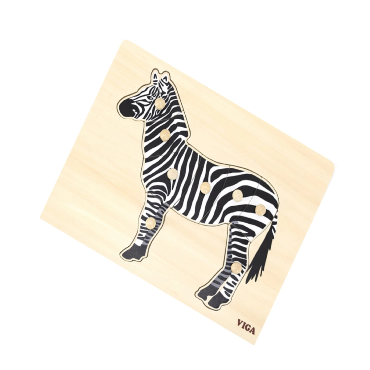Puzzle Zebra - 3+ 7 and 8 pieces