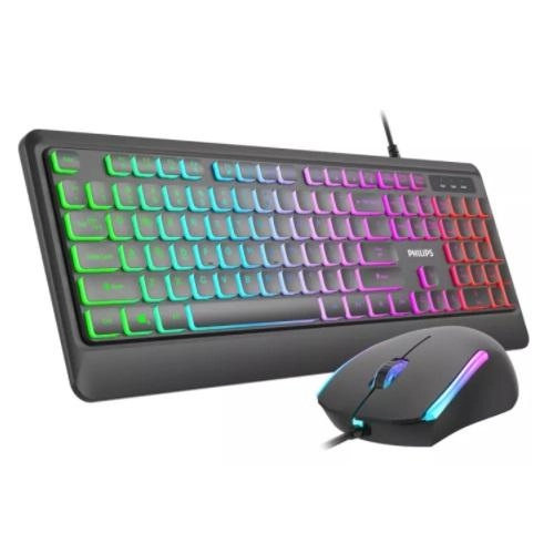 Philips Gaming Keyboard - Wired + Mouse