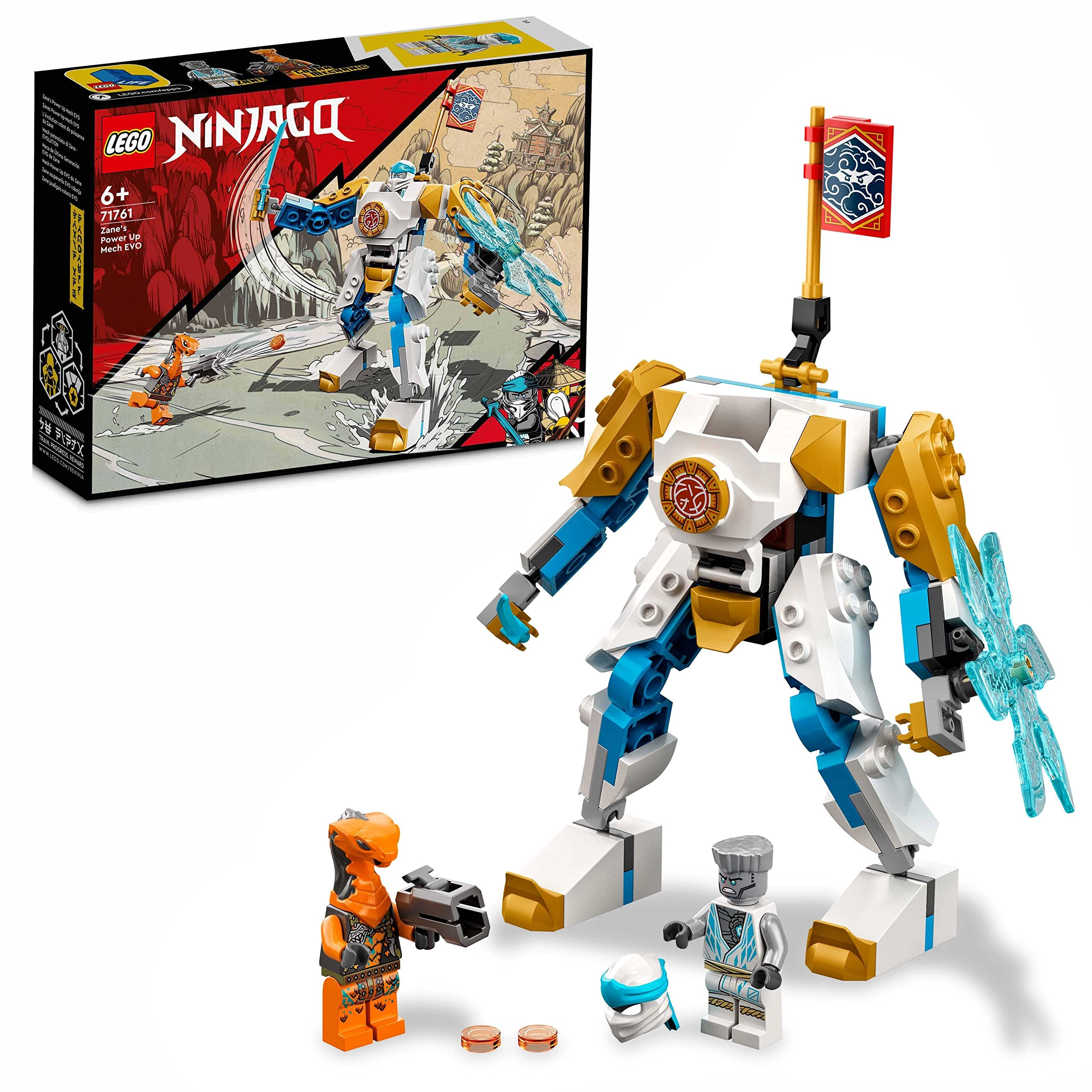 LEGO NINJAGO NINJAGO Zane’s Power Up Mech EVO (71761)