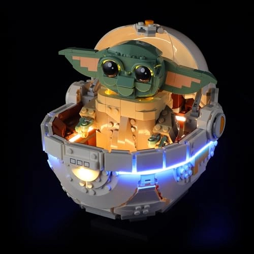 Light Kit for Lego-75403 Grogu with Hover Pram