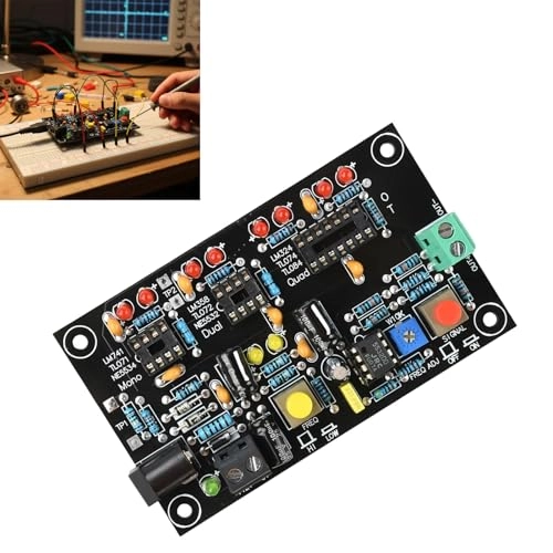 Operational Amplifier Tester - 12V 200kHz/10Hz Plug and Play