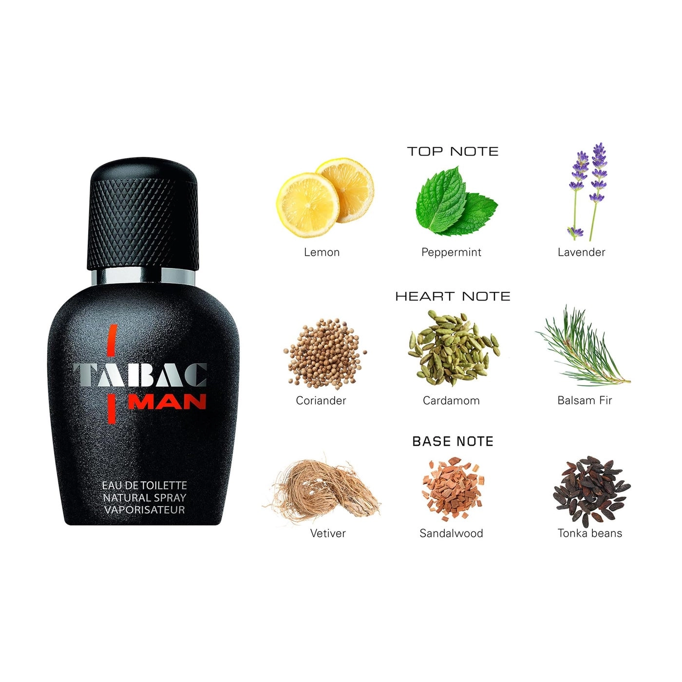 Tabac Man Black Eau de Toilette - 1.7 Fl Oz