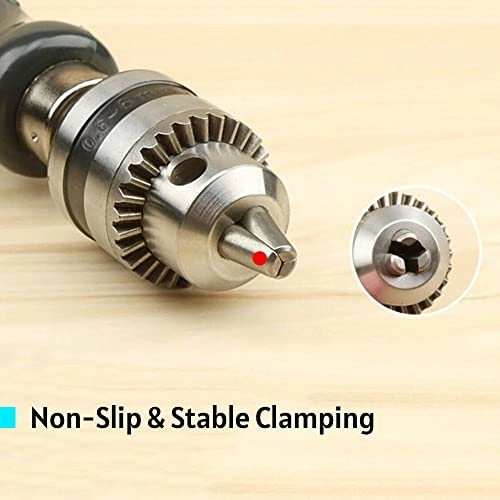 Hand Drill Bits Set - ABS + Carbon Steel 5 Drill Bits 1.5/2.0/3.0/4.0/5.0mm