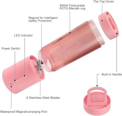 Portable Juicer Cup - 150W 450ML