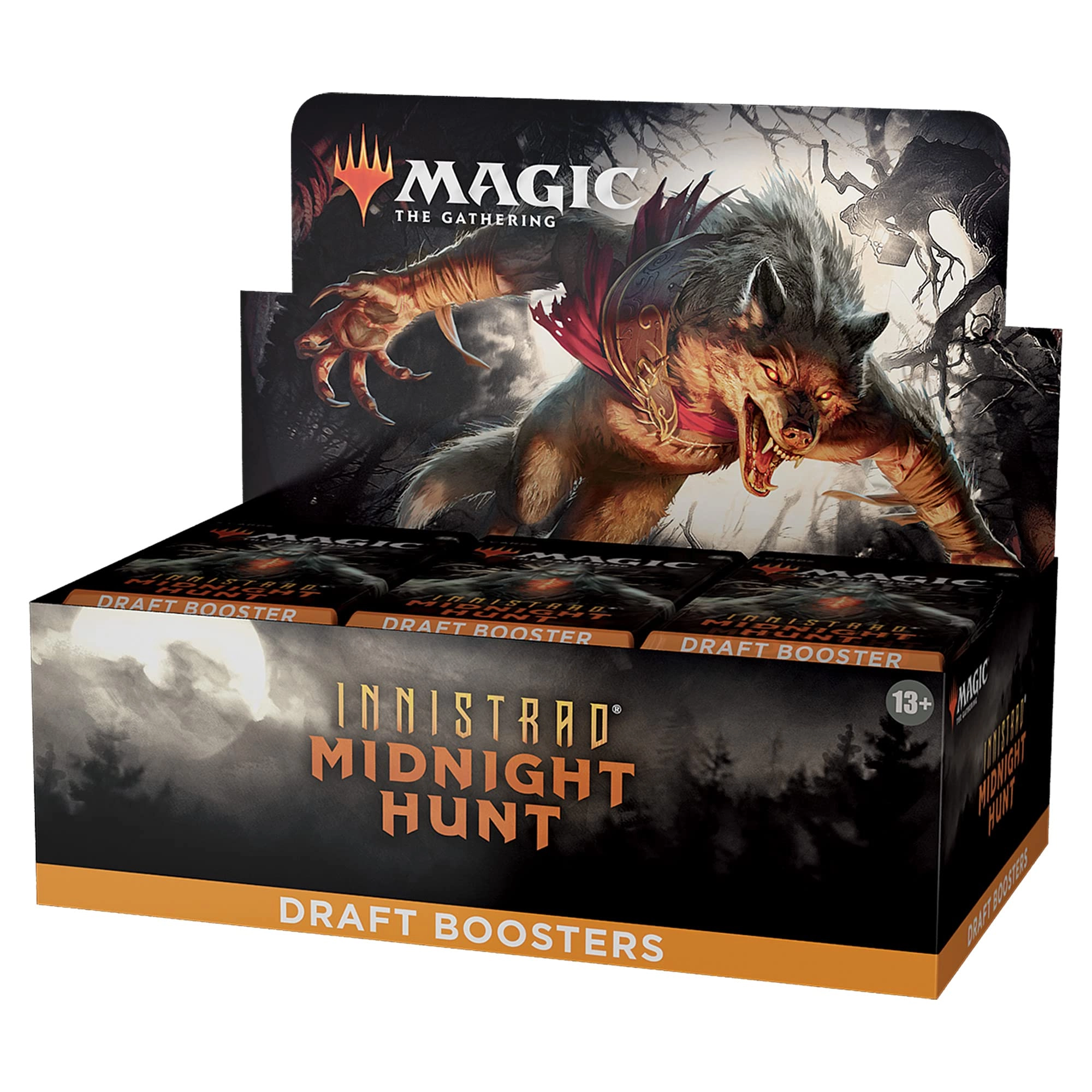 Magic: the Gathering Innistrad: Midnight Hunt Draft Booster Box - English 540pcs