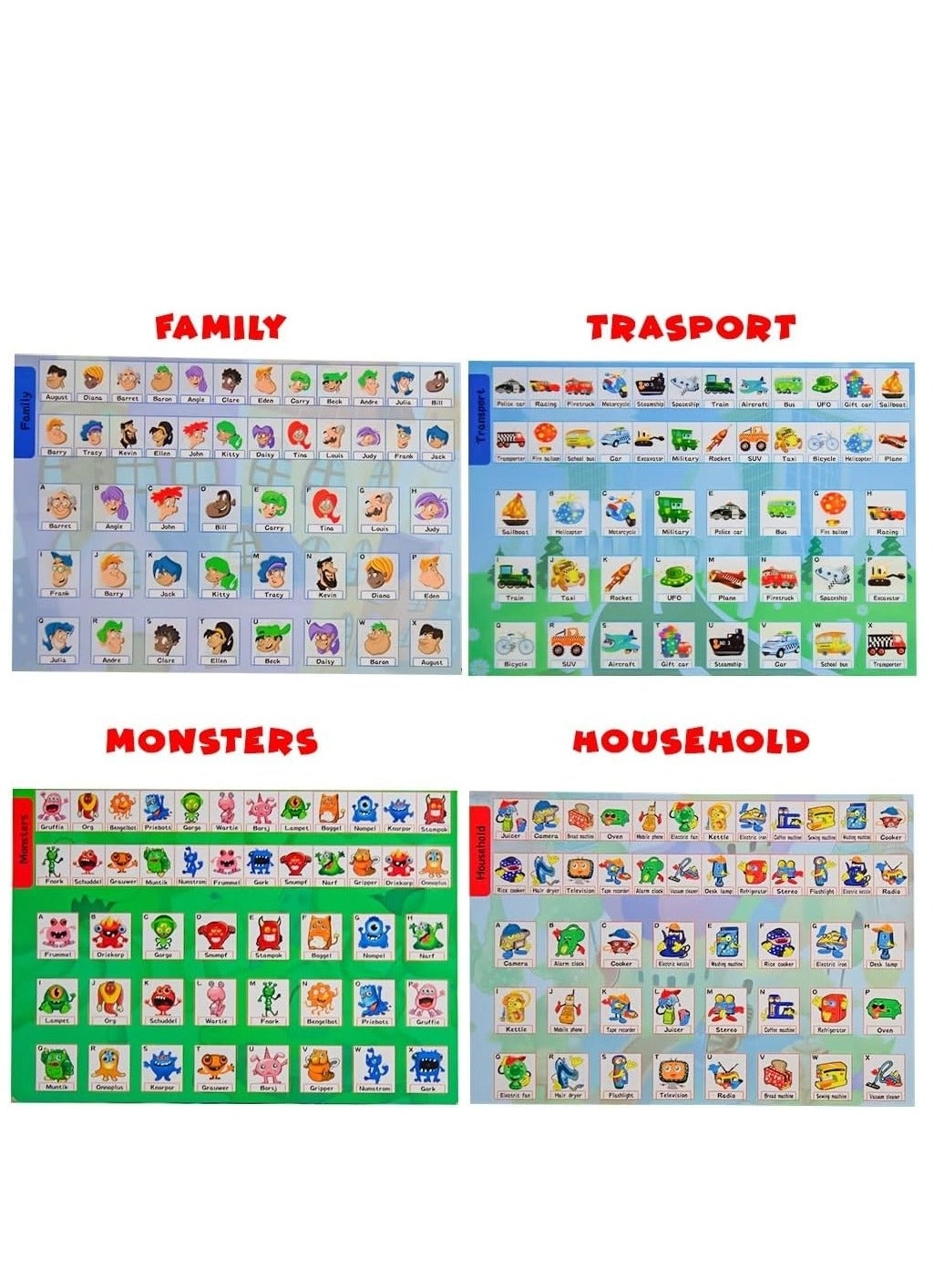 Guess Who Is It - Folding multicoloured