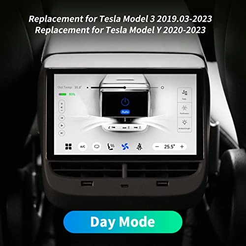 Rear Seat Display Screen - 7 Inches