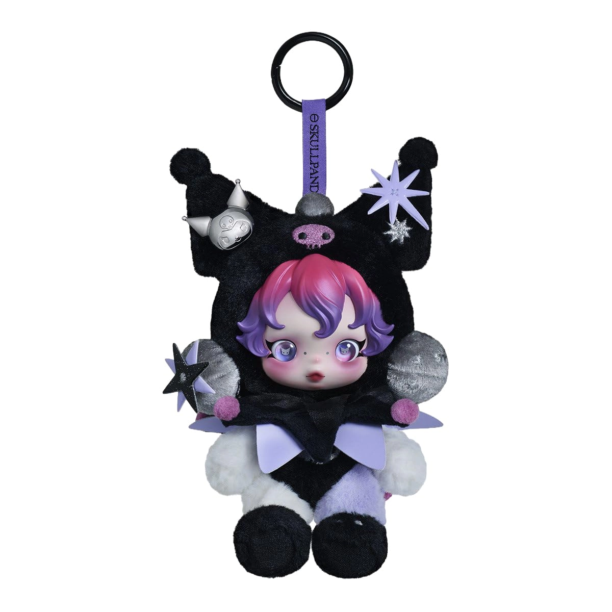 Pop Mart Sanrio - SKULLPANDA × KUROMI - 20 cm
