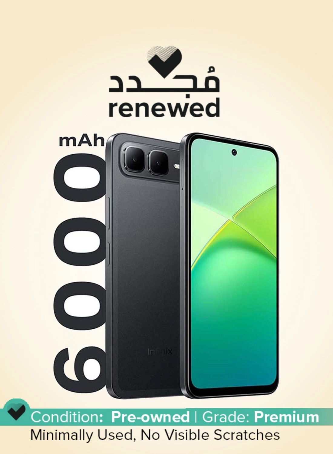 Infinix (Refurbished) Smart 10 plus 8GB 128GB