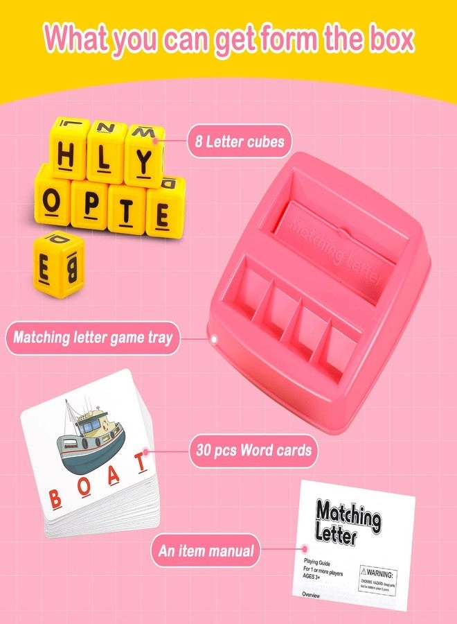 Matching Letter Game - Over 3-8 Years Old