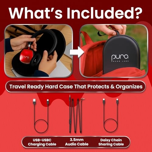 PuroQuiet Plus Wireless Headphone