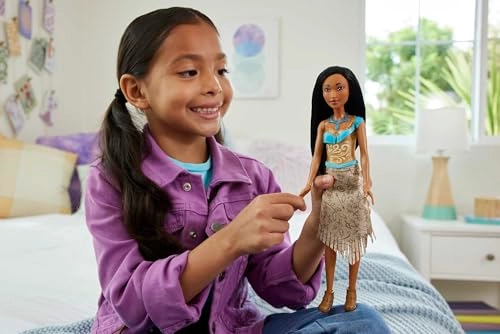 Pocahontas Fashion Doll - Posable Sparkling Clothing Accessories Ages 3+