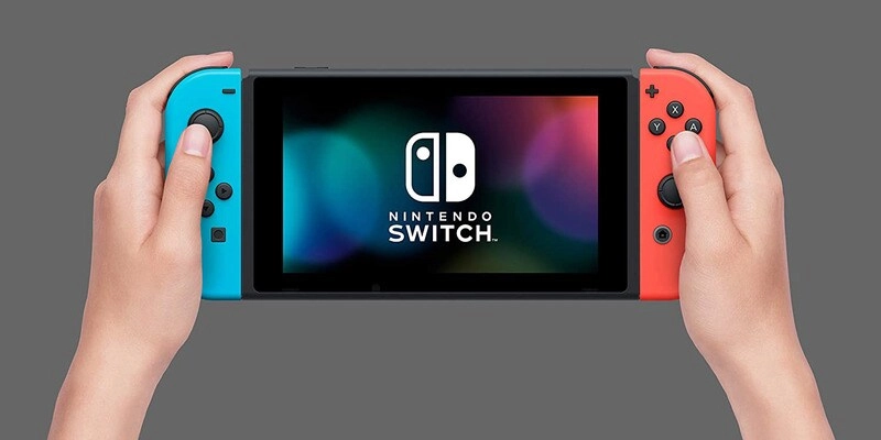 Switch - Extended Battery Neon Red/Neon Blue