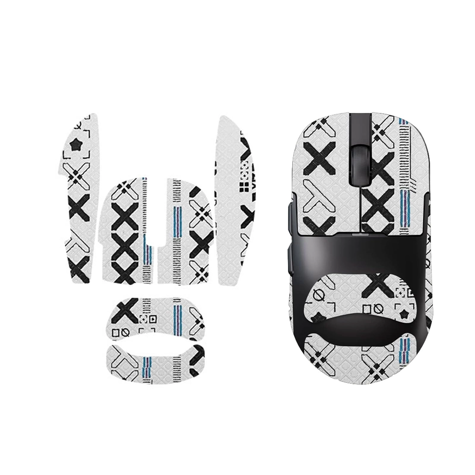 NOUKAJU Mouse Grip Tape - A.JAZZ AJ159APEX White Anti-slip