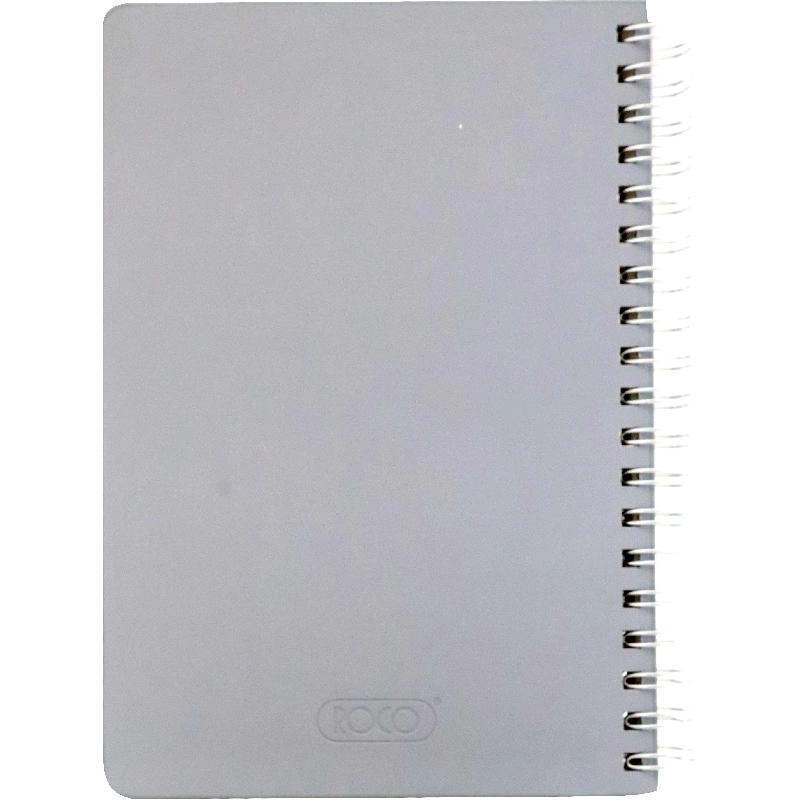 Notebook 19 X 26 cm Spiral - Grid 100 Sheets