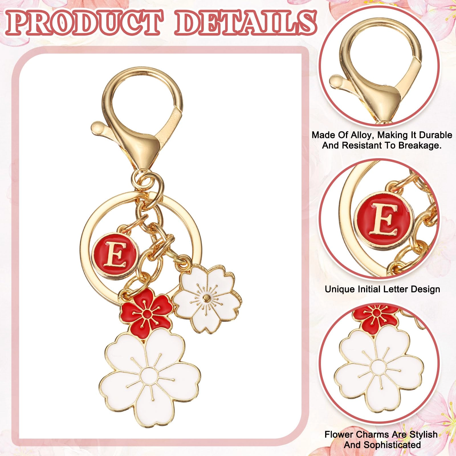 Initial Keychain - Letter