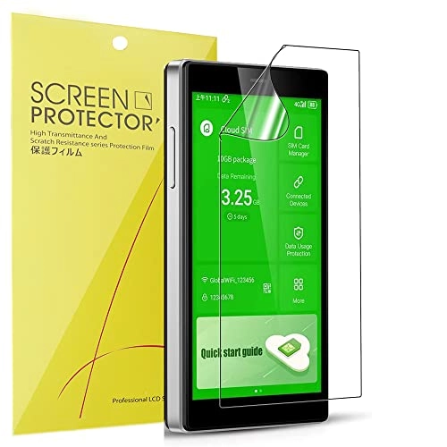 Clear TPU Screen Protector for GlocalMe G4 Pro (6-Pack)