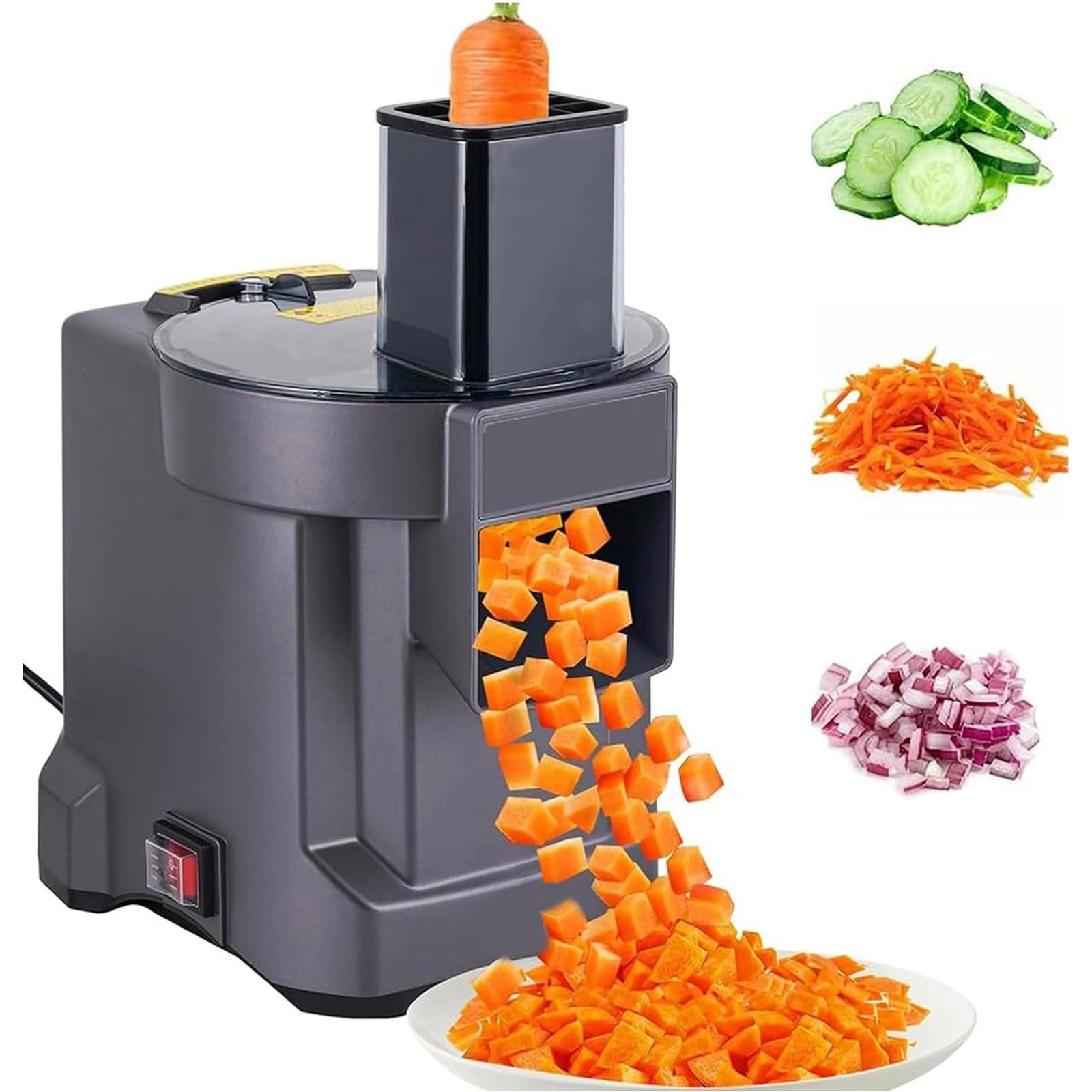 ZXYUHAN Electric Mini Food Processor - 5L 600w