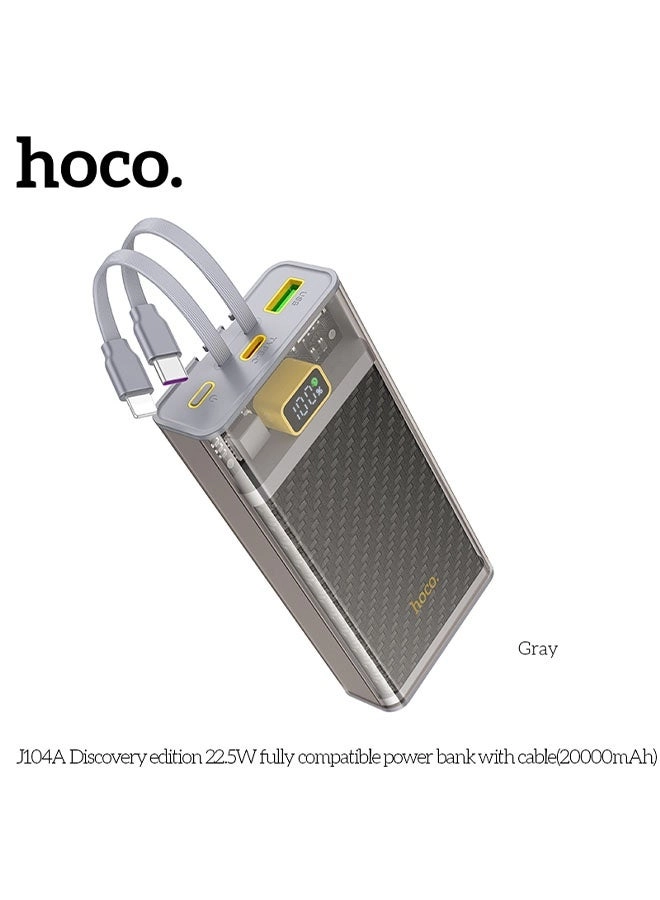 J104A - 20000mAh 22.5W Fast-Charging