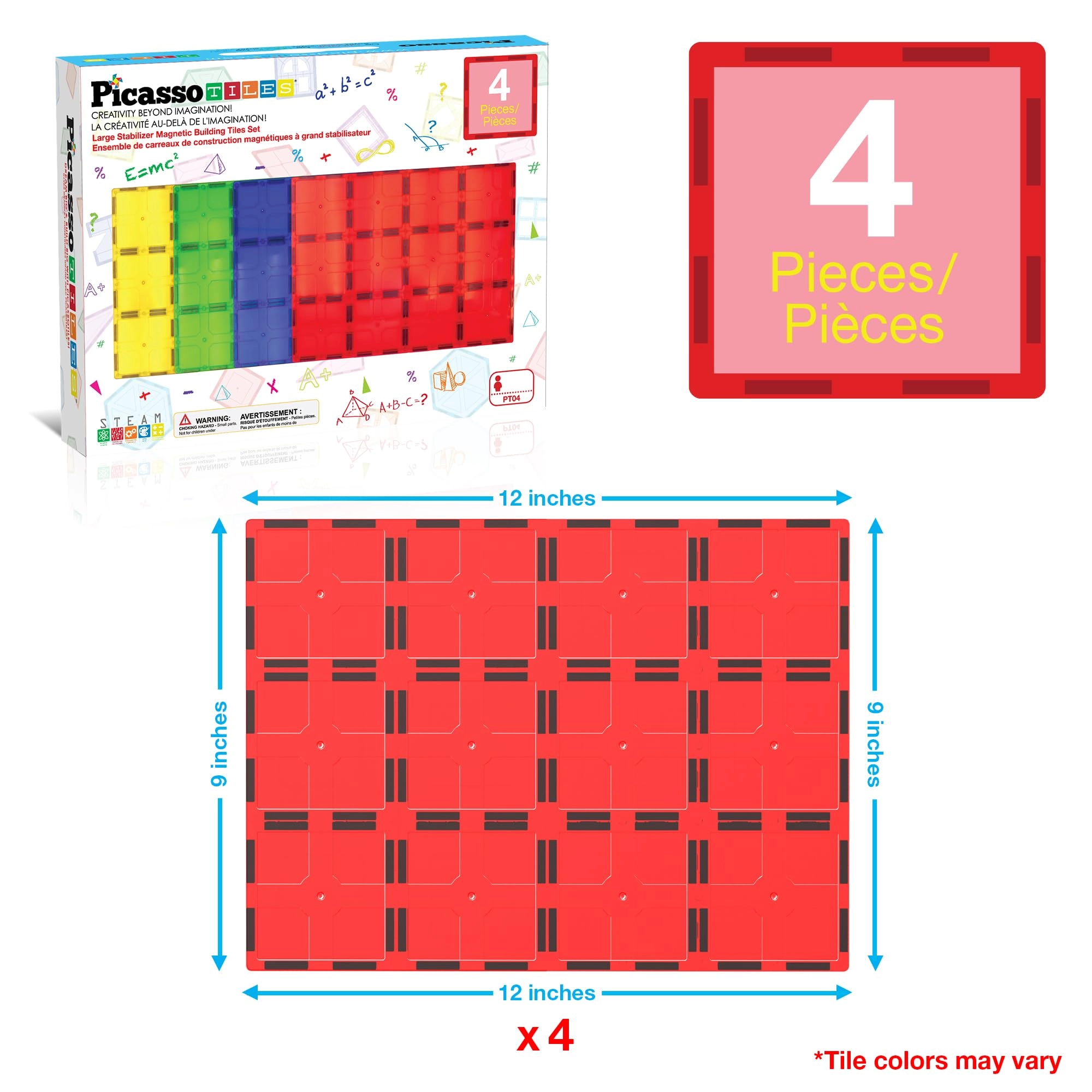 Magnetic Building Block - 4 pcs