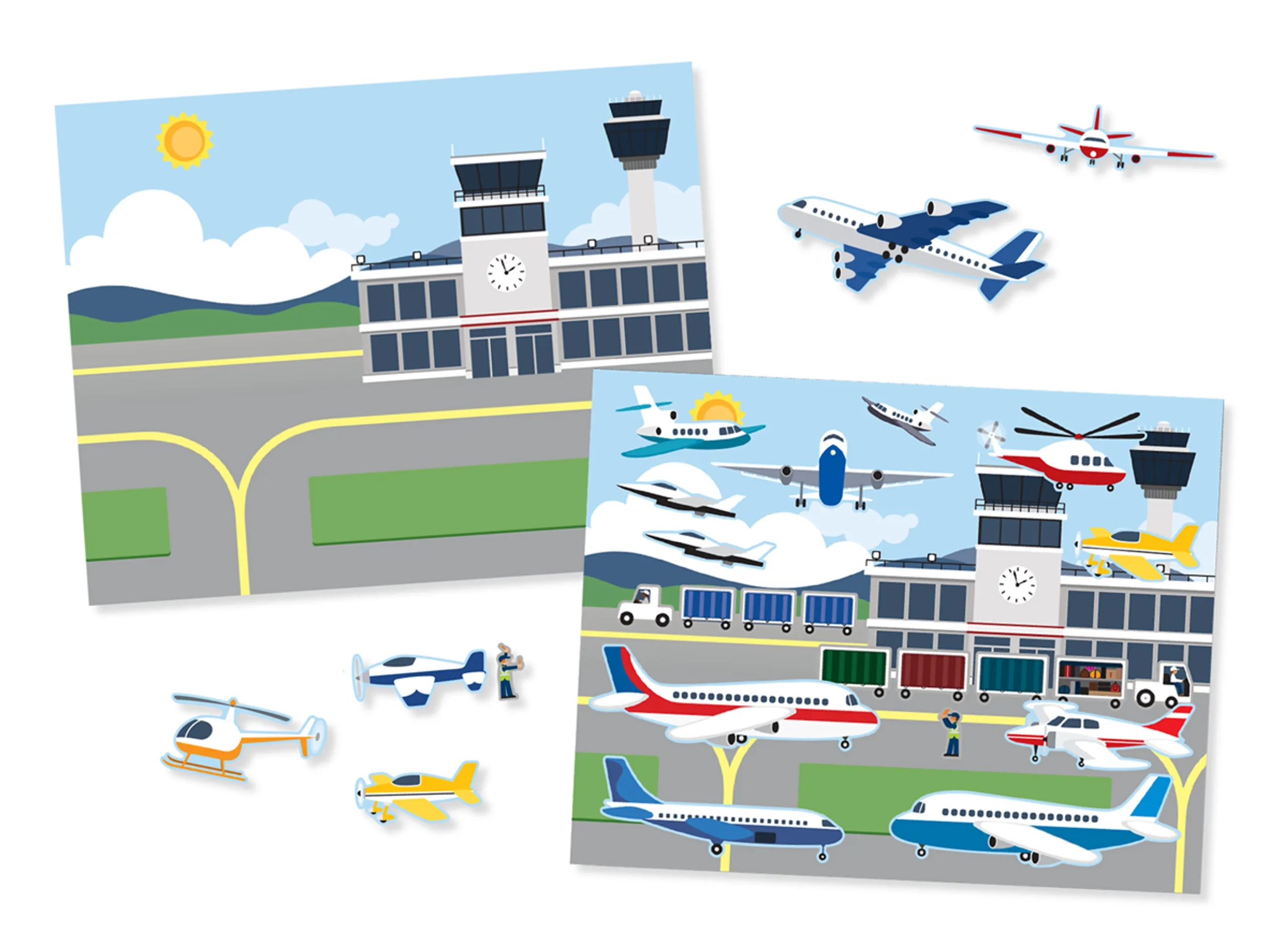 Vehicles Reusable Sticker Pad 165 pcs