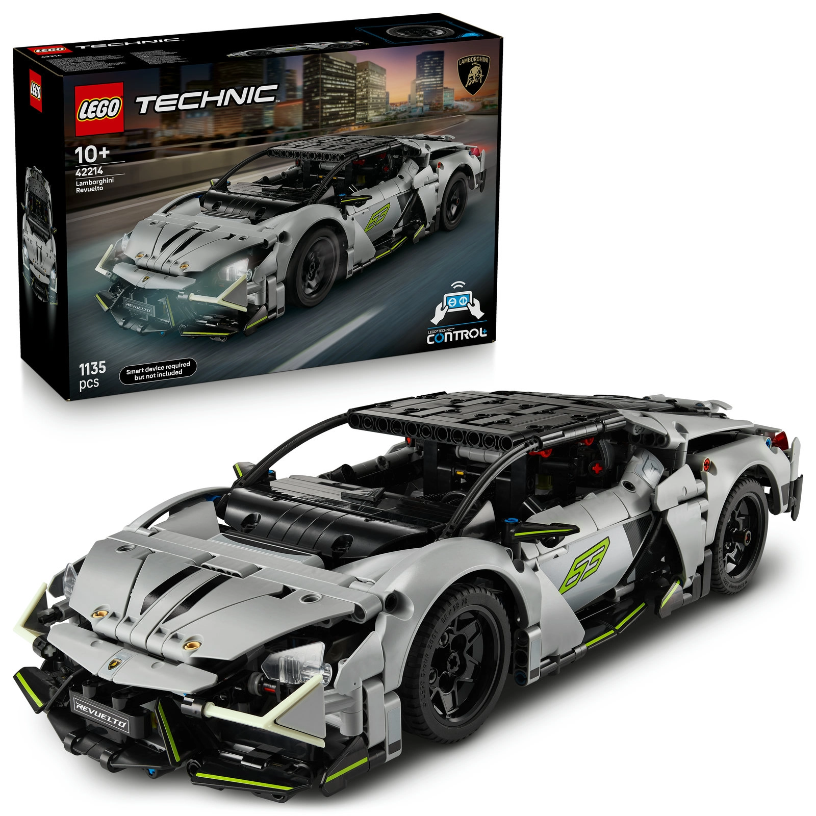COLOR LAND CHILDRENS TOYS CENTER LLC Technic Lamborghini Revuelto Super Sports Car (42214)