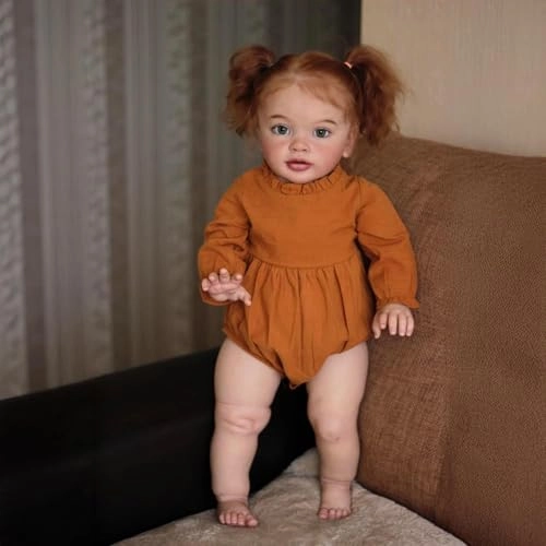 Pippa Reborn Toddler Doll - 26 Inch Rooted Hair Ages 3+