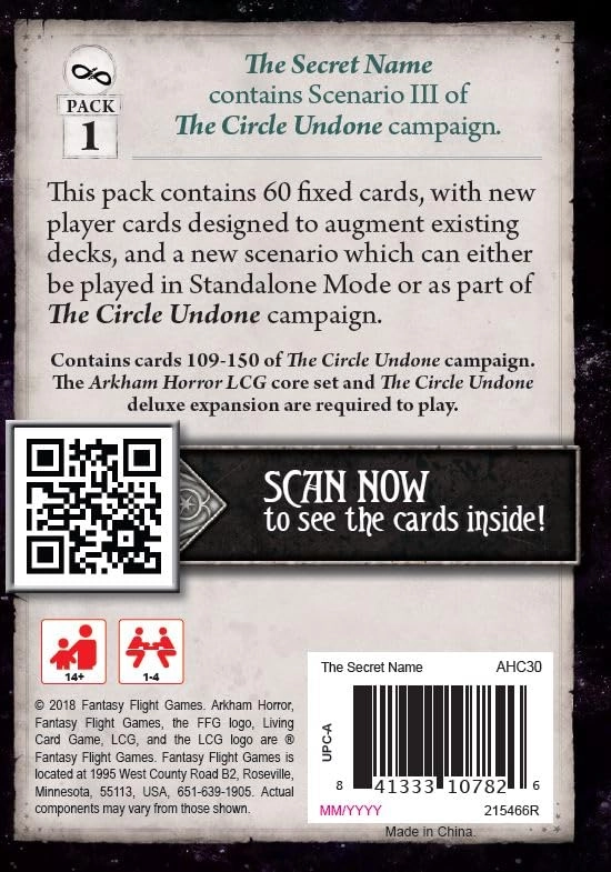 Arkham Horror: The Card Game: Before the Black Throne