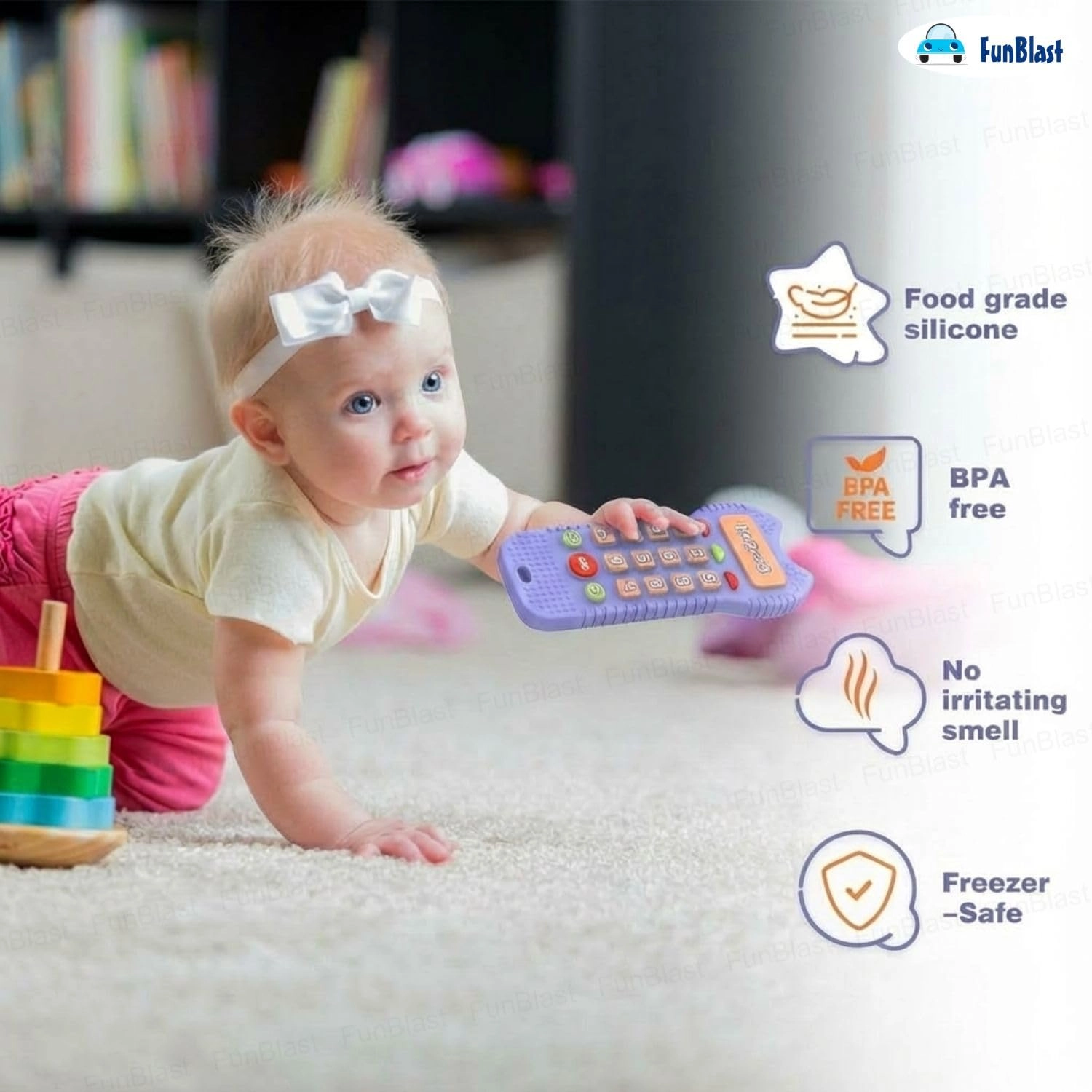 Remote Teether - Silicone