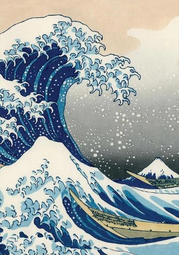Tuttle Studio Journal Under The Wave Off Kanagawa A5 Softcover - Lined 144 Pages