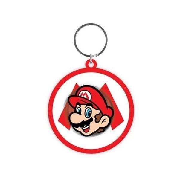 Super Mario Spinner Keychain - Mario