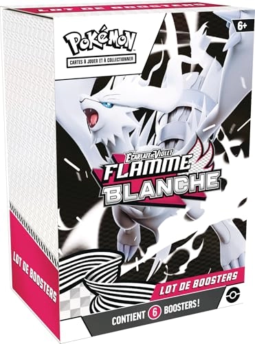 Scarlet & Violet Booster Pack - White Flame - 6 Boosters