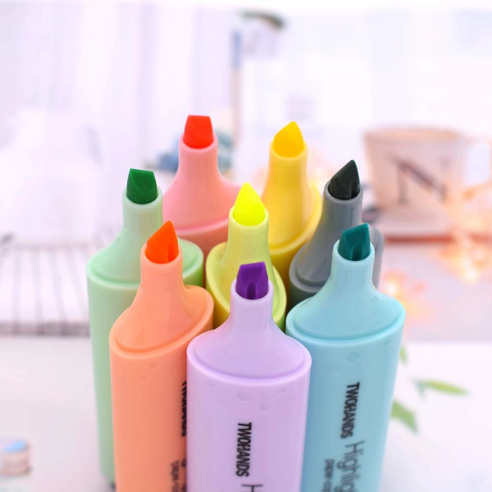 Highlighters - Assorted Pastel Chisel Tip