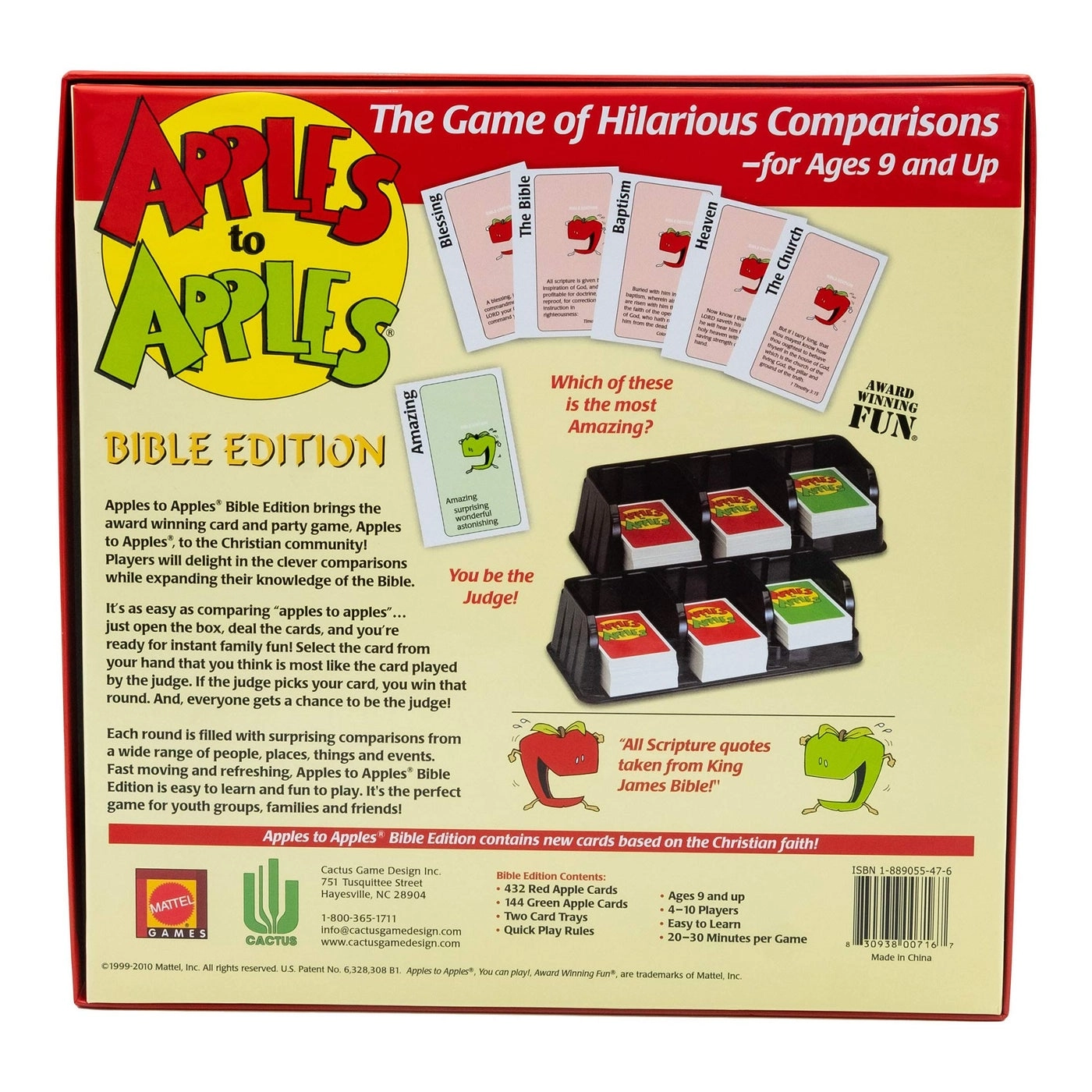 Apples to Apples: Bible Edition