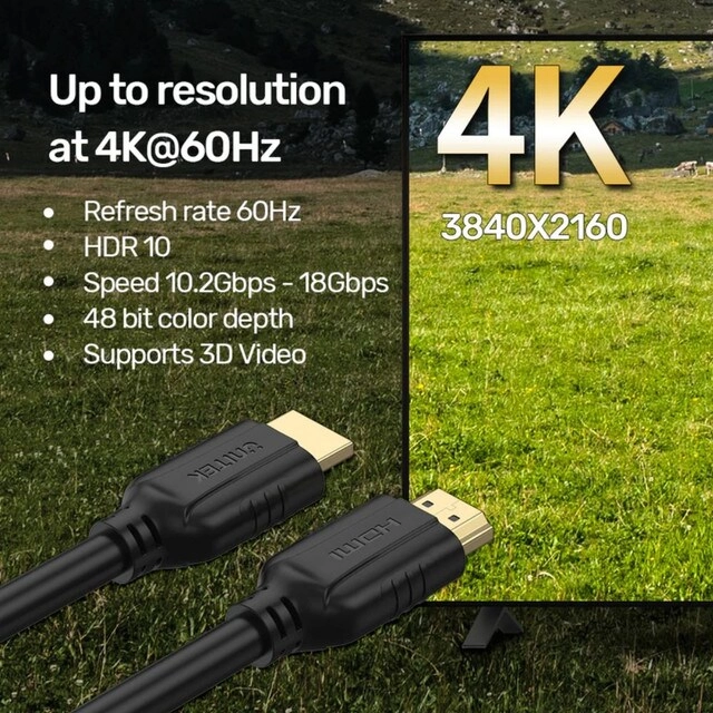 4K HDMI Cable - 1.5m
