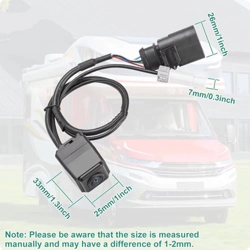 Car Rear View Back Up Camera - Compatible With Porsche 718 2017 2018 2019 2020 2021 2022 2023 2024 For Macan S 2017