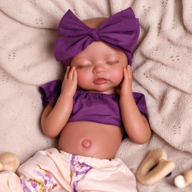 BABESIDE Reborn Dolls 005PTWB-TC - 7 inches (H) x 17 inches (L) x 5 inches (W) Silicone Ages 3+