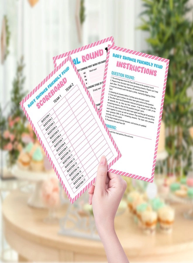 Baby Shower Friendly Feud Game