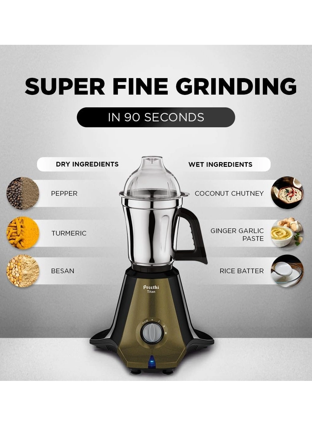 Titan - 3 Jars 1000 W