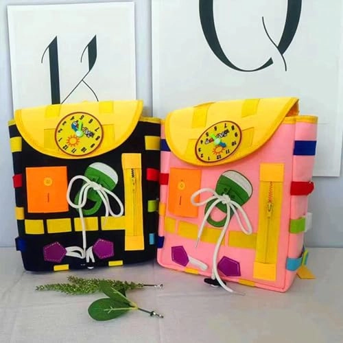 Busy Board School Bag