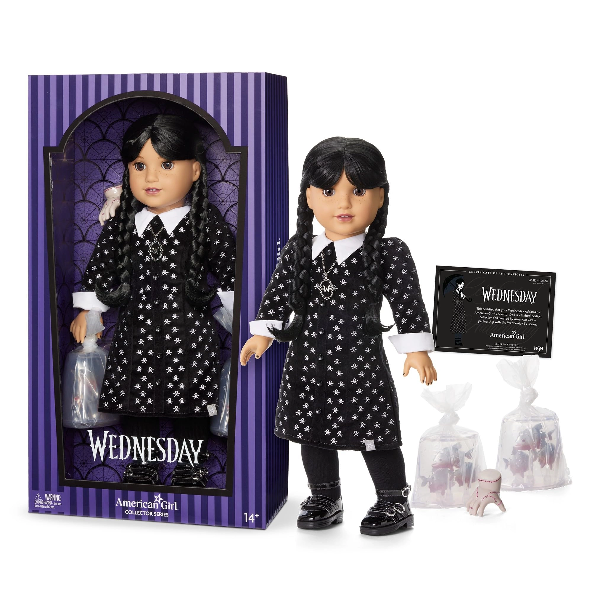 American Girl Wednesday Doll - Vinyl Multicolor Ages 6+