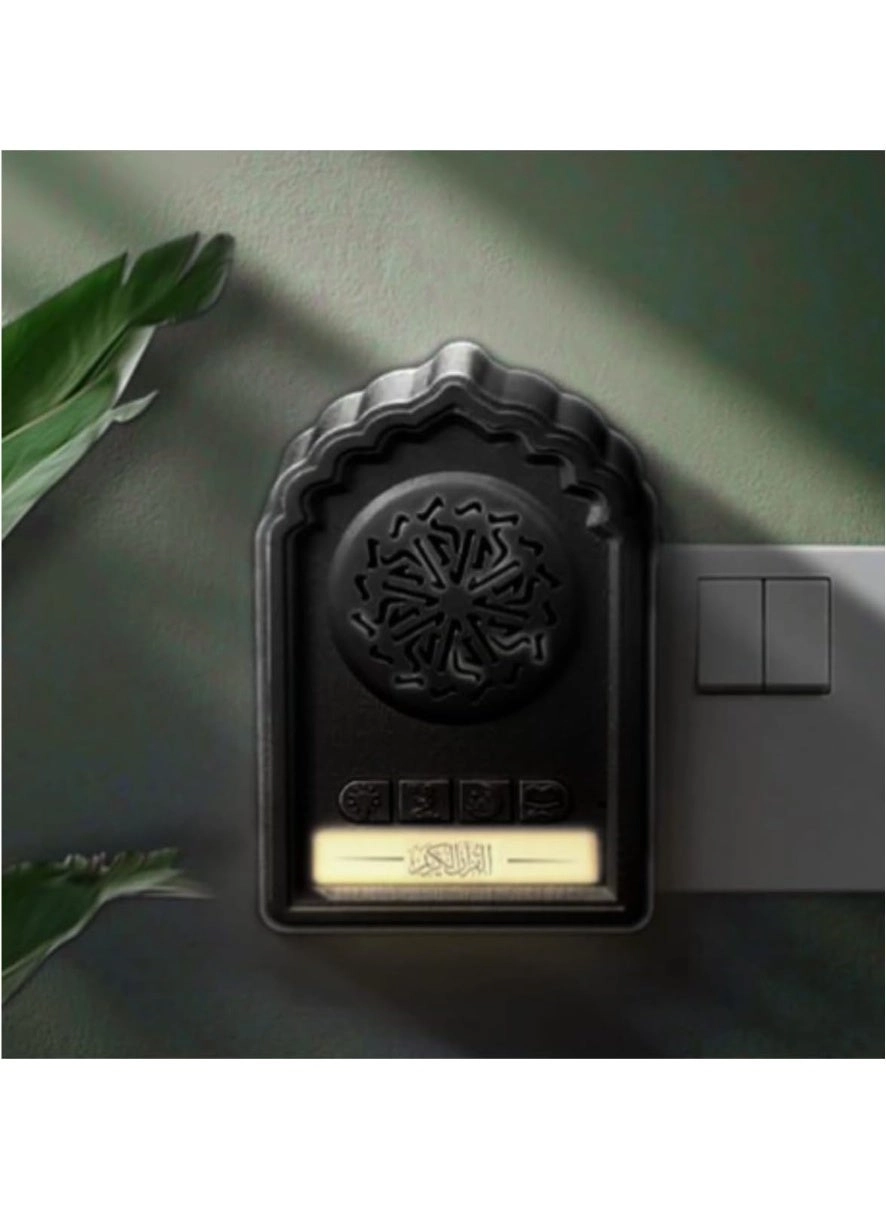 QB812 - Wall-Mounted Black Bluetooth